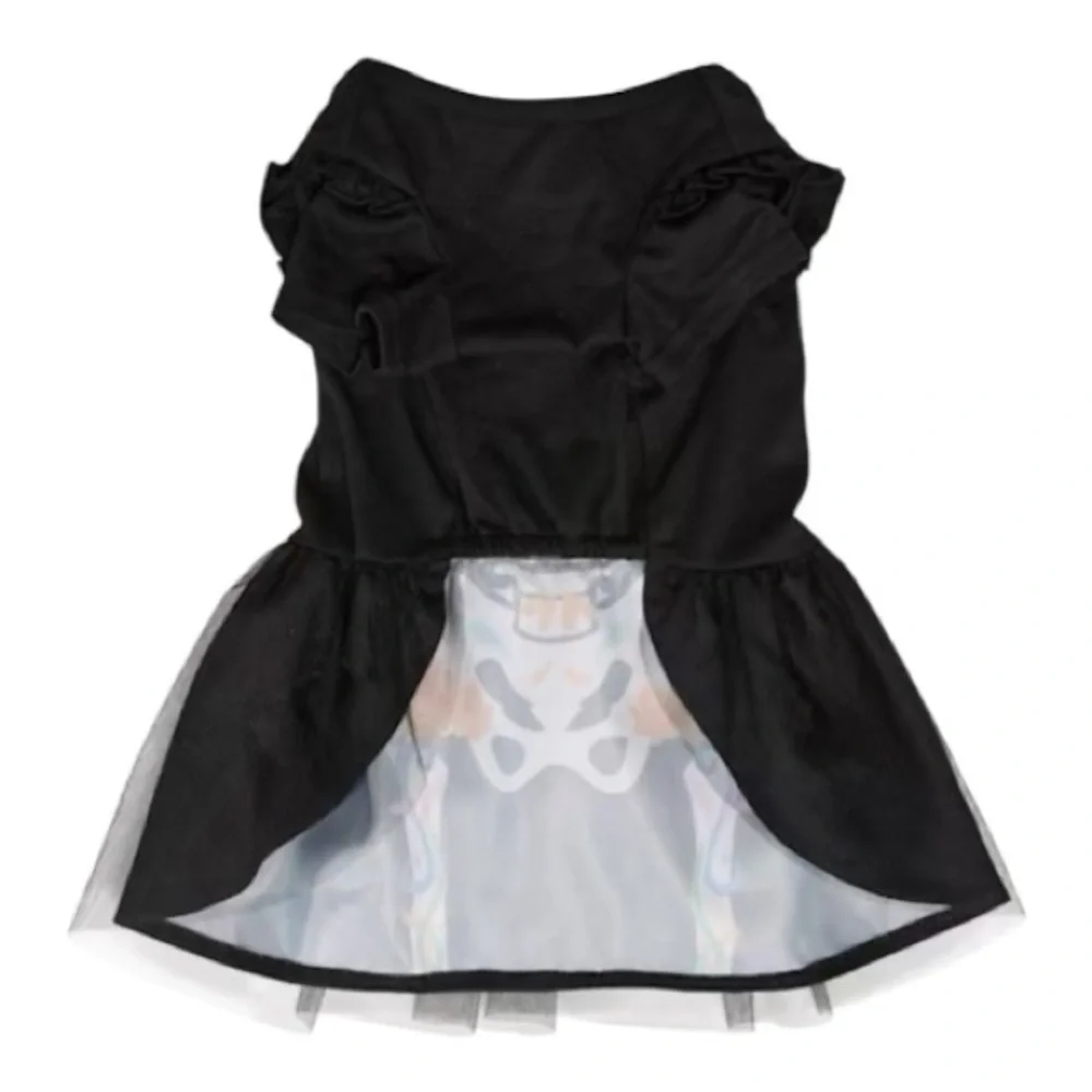 Bootique Dia De Los Muertos Skeleton Pet Dress - Size Extra Small - NWT